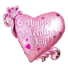 Valentines Day Satin Heart Jumbo