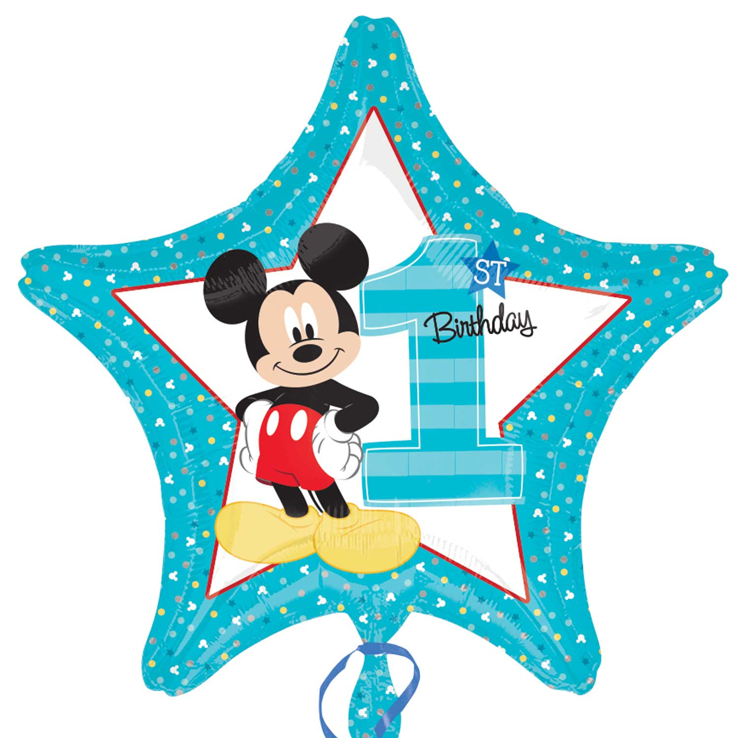 Mickey Mouse 1st Birthday Foil