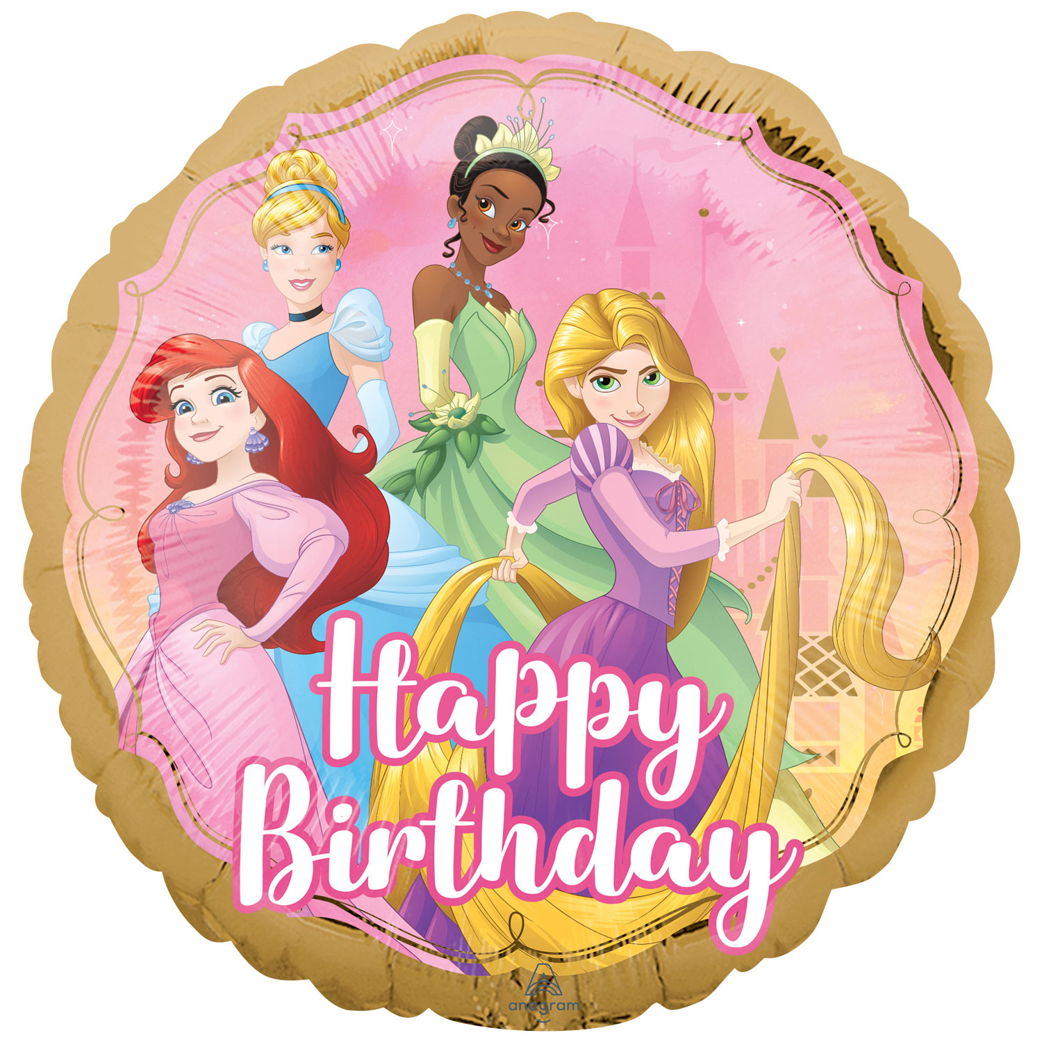 Princess Birthday Once Upon A Time Foil