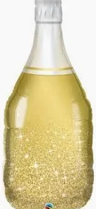 Champagne Bottle Gold