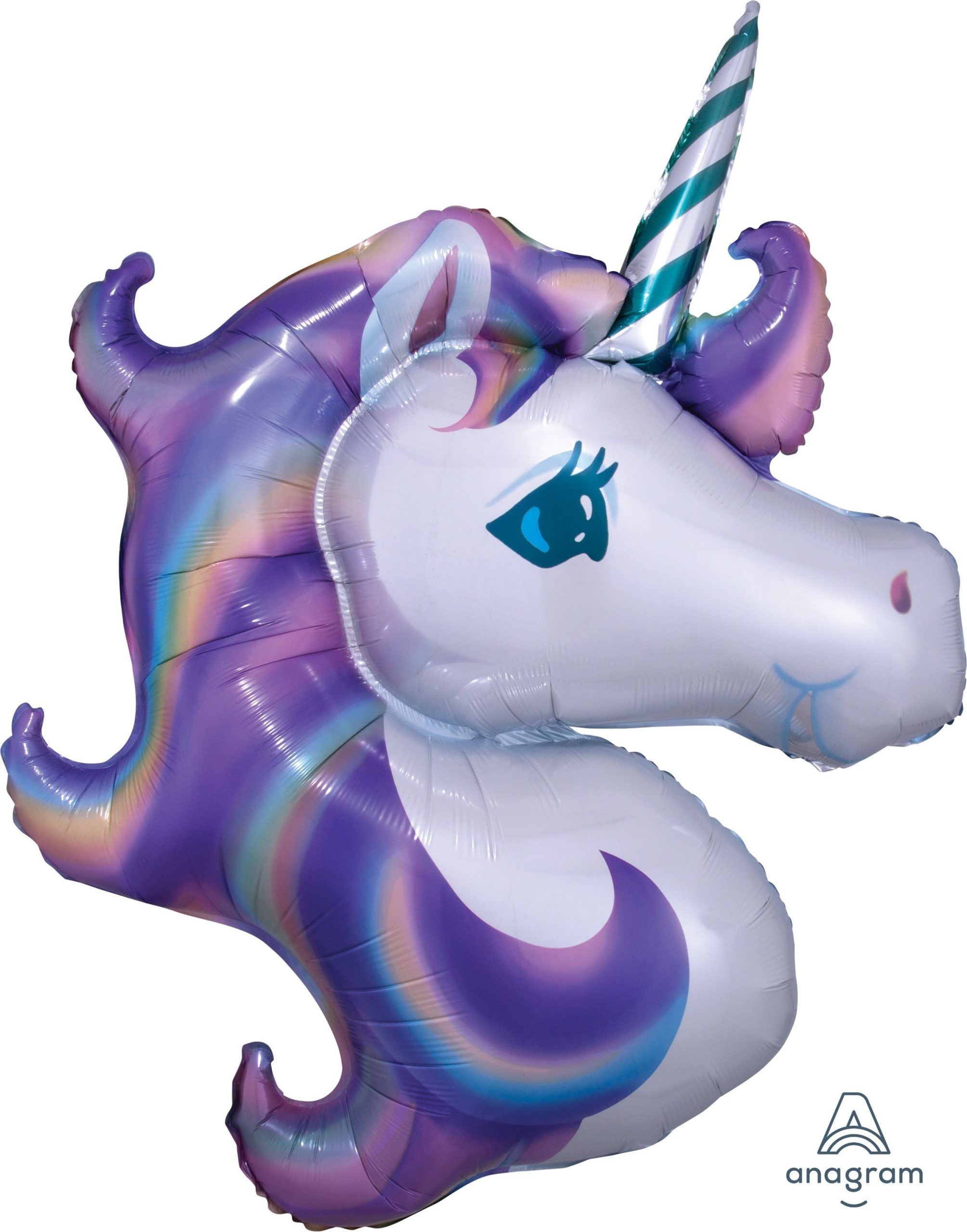 SuperShape Pastel Unicorn Foil