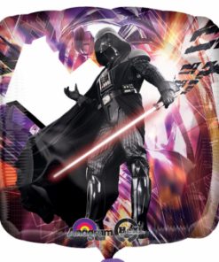 18" Square Star Wars Darth Vader foil balloon