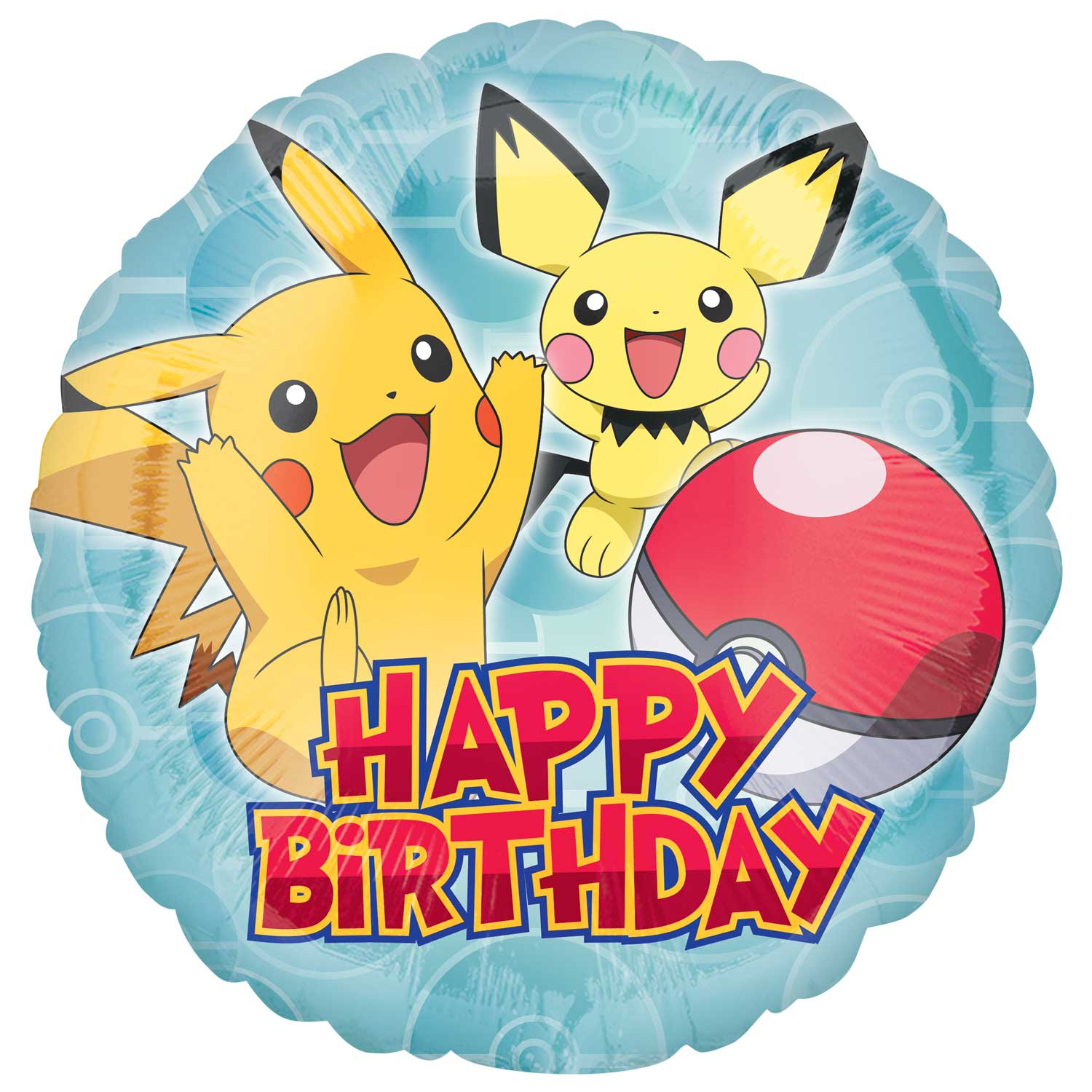 Pokemon Happy Birthday 18" Foil