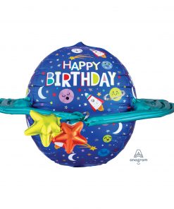 Ultrashape Happy Birthday Galaxy Foil