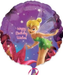 18" Fairy Disney Happy Birthday Wishes Foil