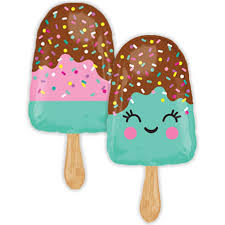 Ice Cream Lolly Foil Shape