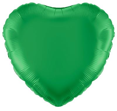 18" Green Heart Foil