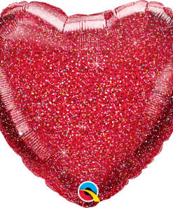 Glittergraphic Red Heart Foil
