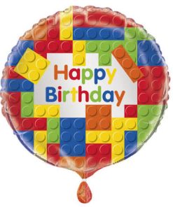 Happy Birthday Lego Foil