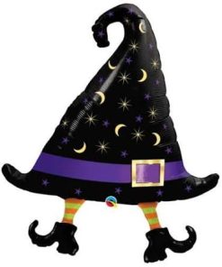 Witch Hat with Feet