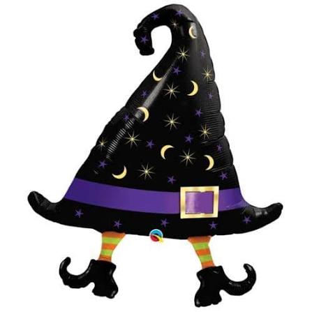 Witch Hat with Feet