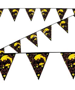 Spooky Bunting 10 pennants 3.6m long