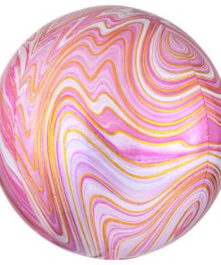 Fuchsia Marble Orbz