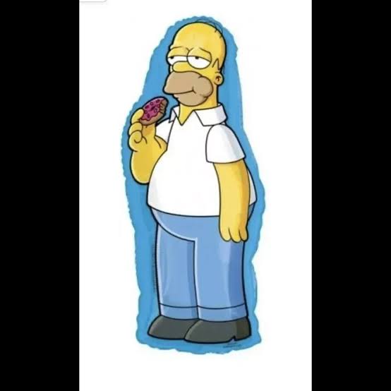 The Simpsons Homer Shape